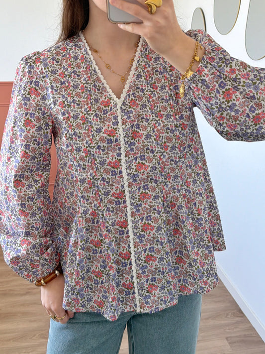 Blouse DIANE lilas