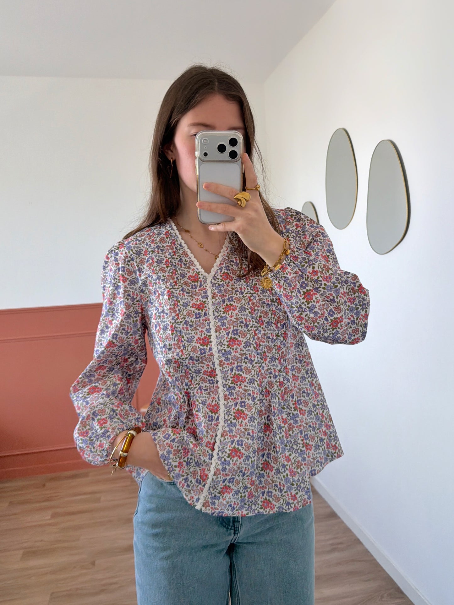 Blouse DIANE lilas