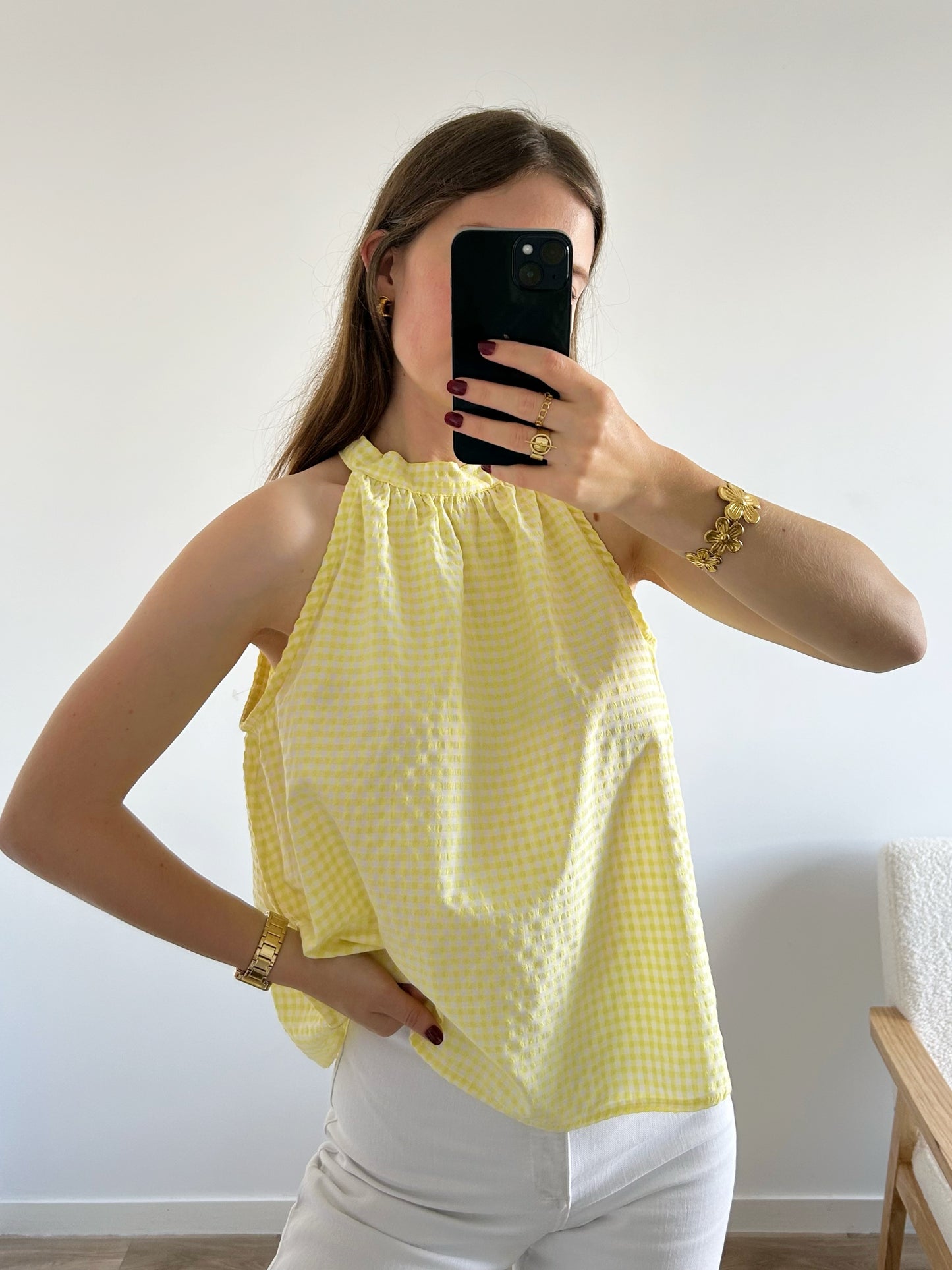Top ALBA jaune