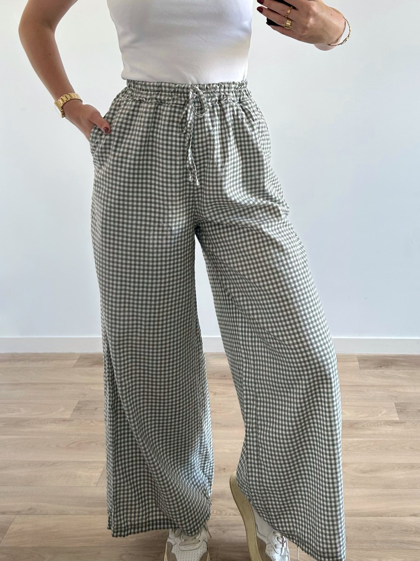 Pantalon ALBA kaki