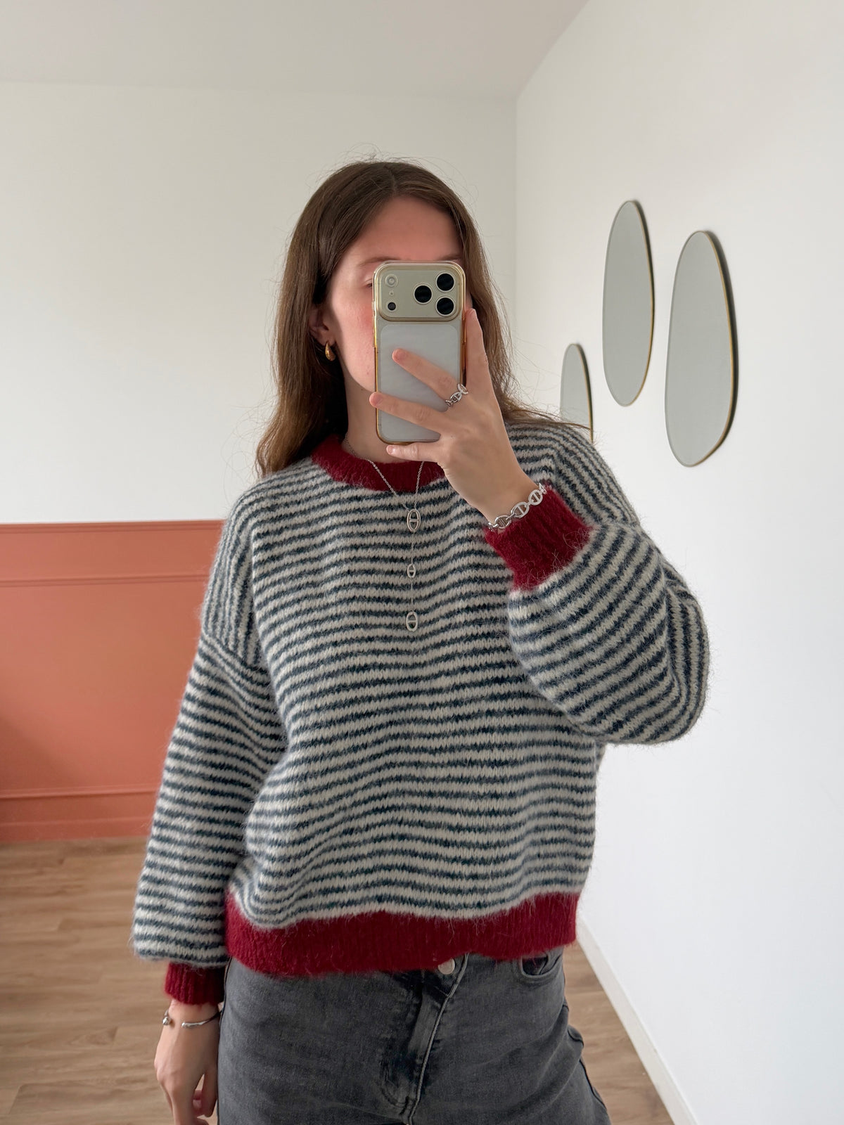 Pull LUCIE bleu marine