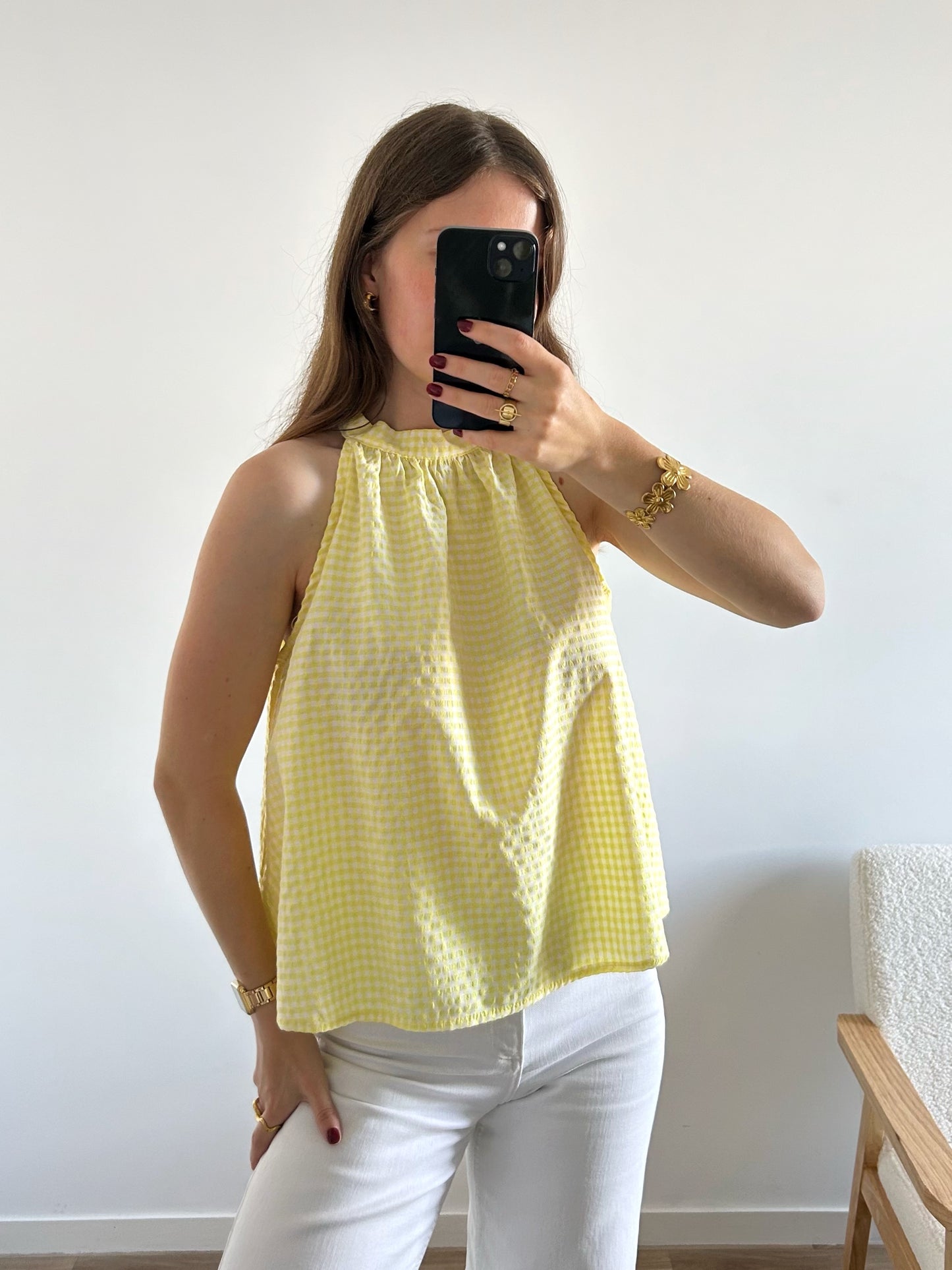 Top ALBA jaune