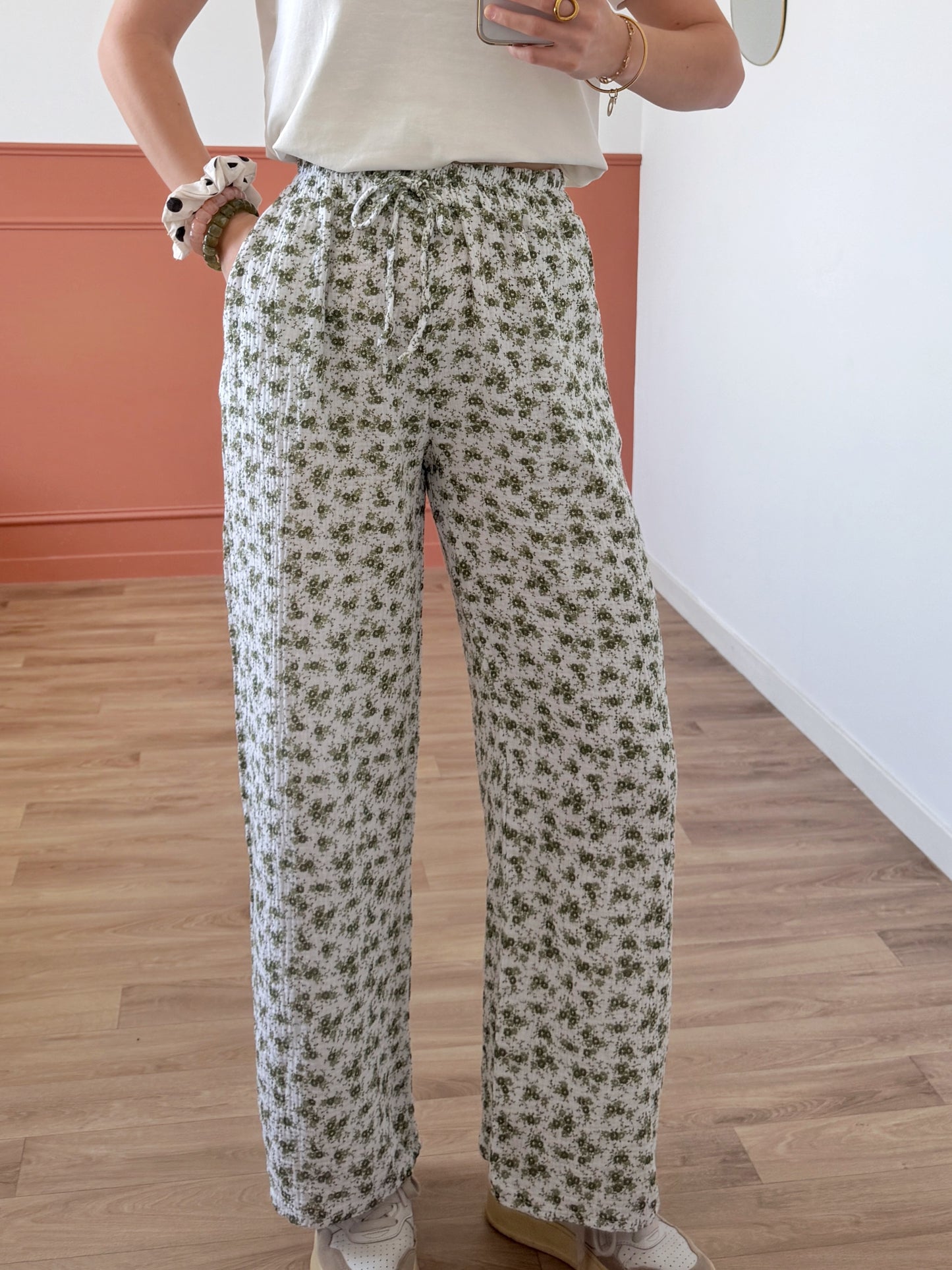 Pantalon ONDINE kaki