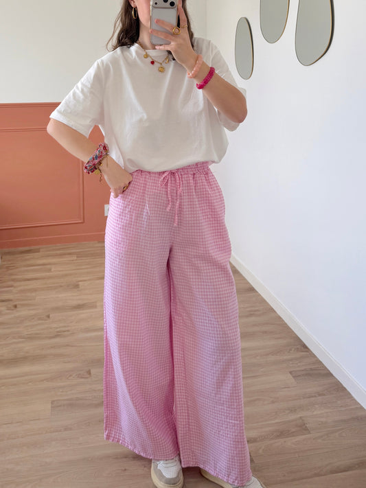 Pantalon ALBA rose