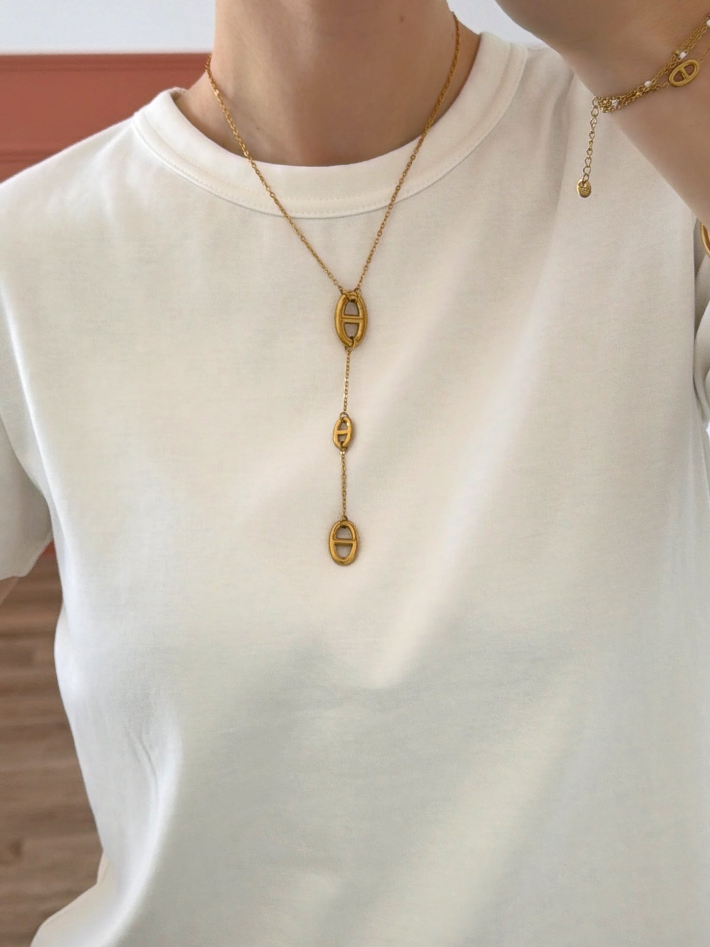 Collier JUNE doré