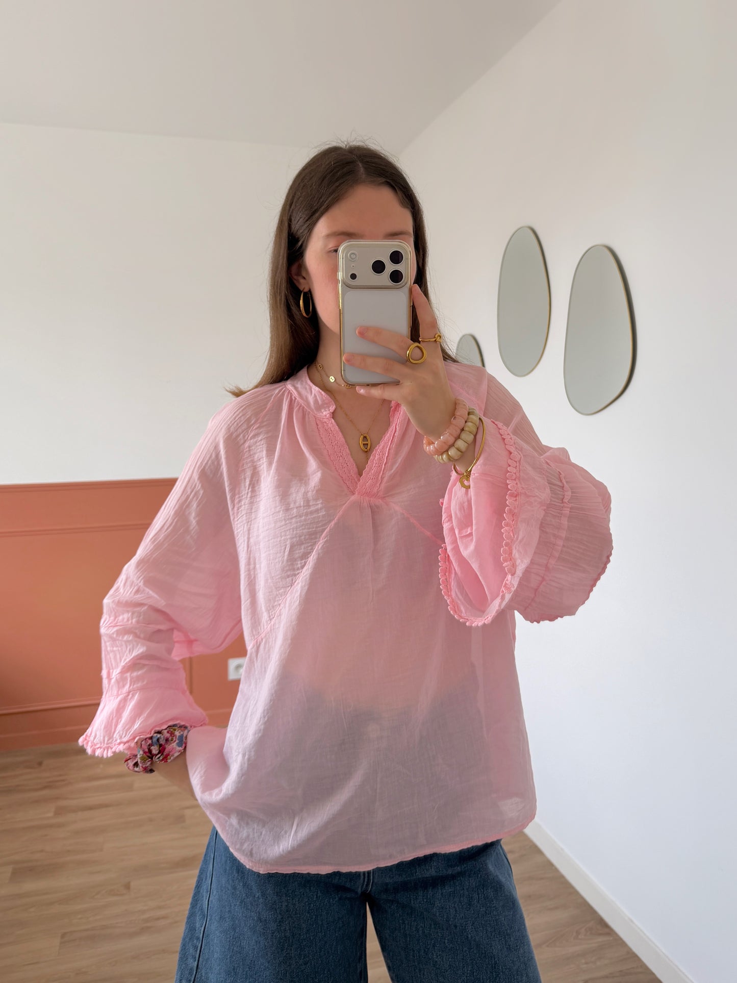 Blouse BOHEMA rose