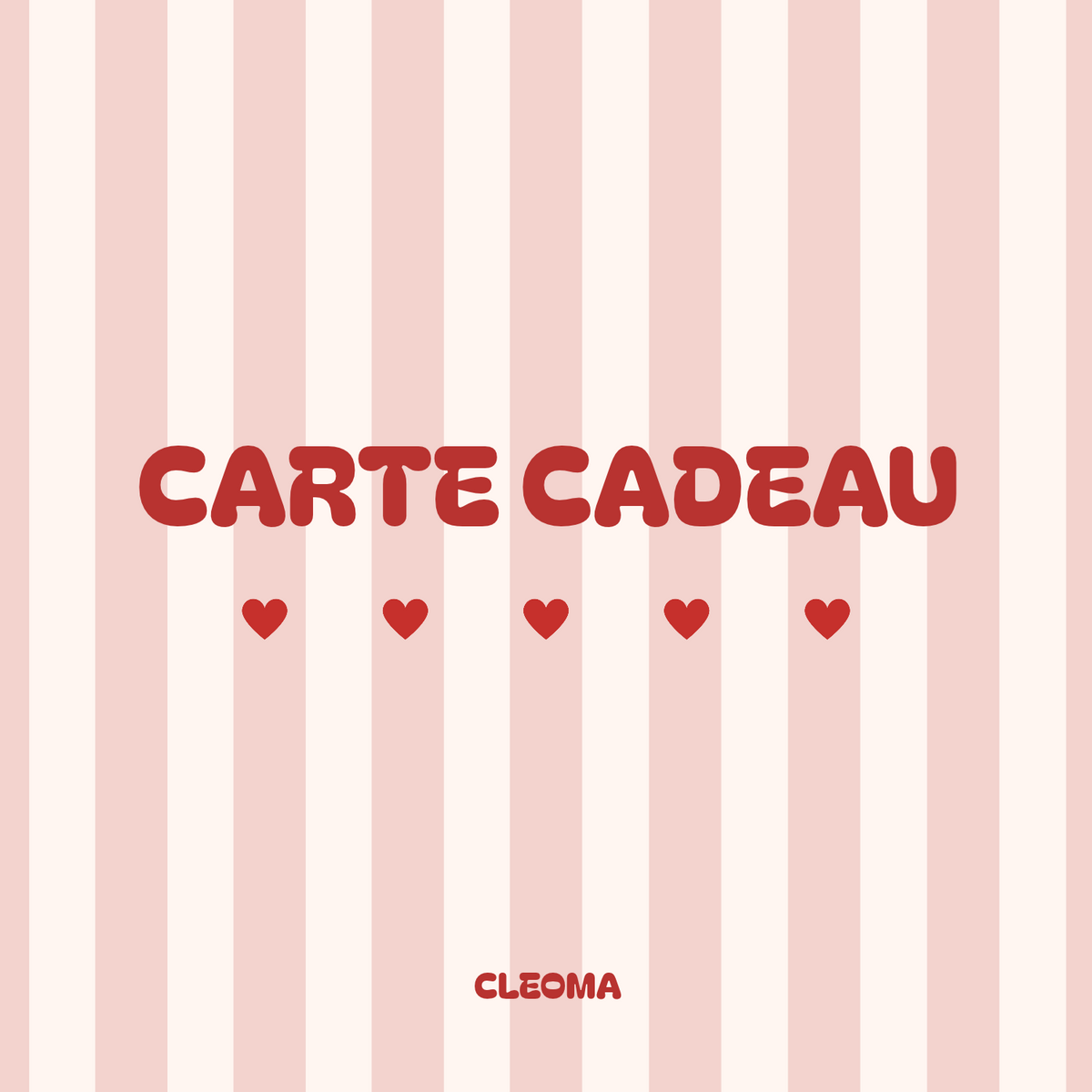 Carte cadeau