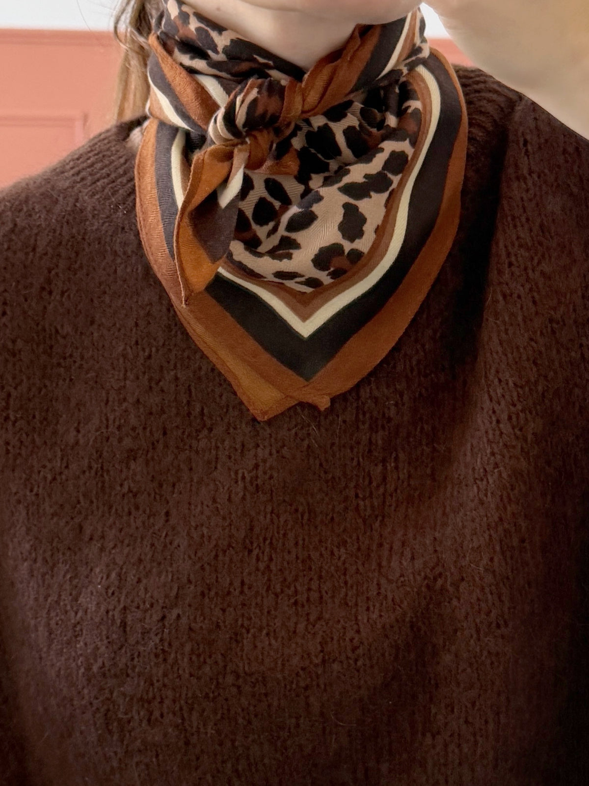 Foulard LÉOPARD