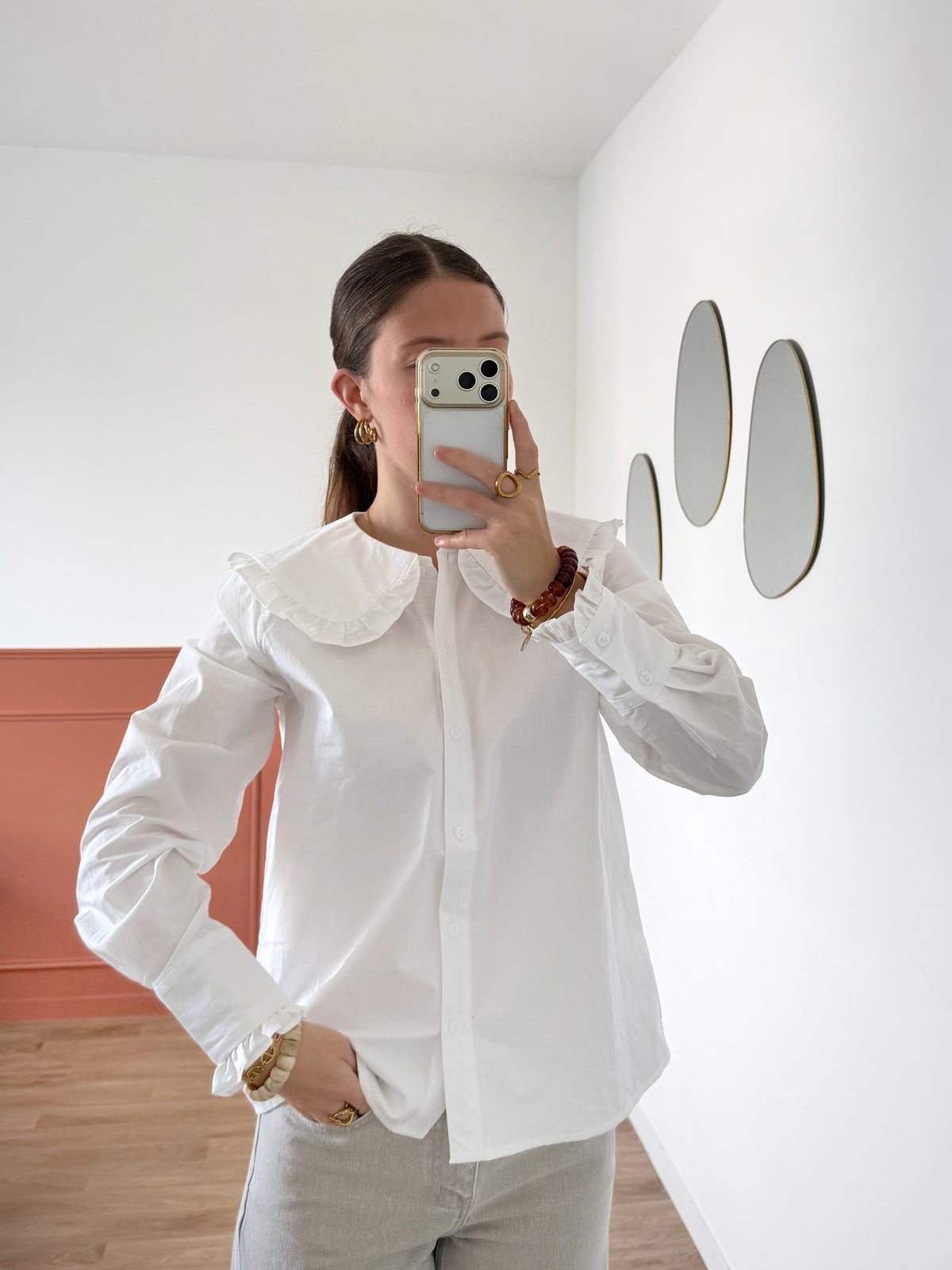 Chemise AMÉLIA blanche