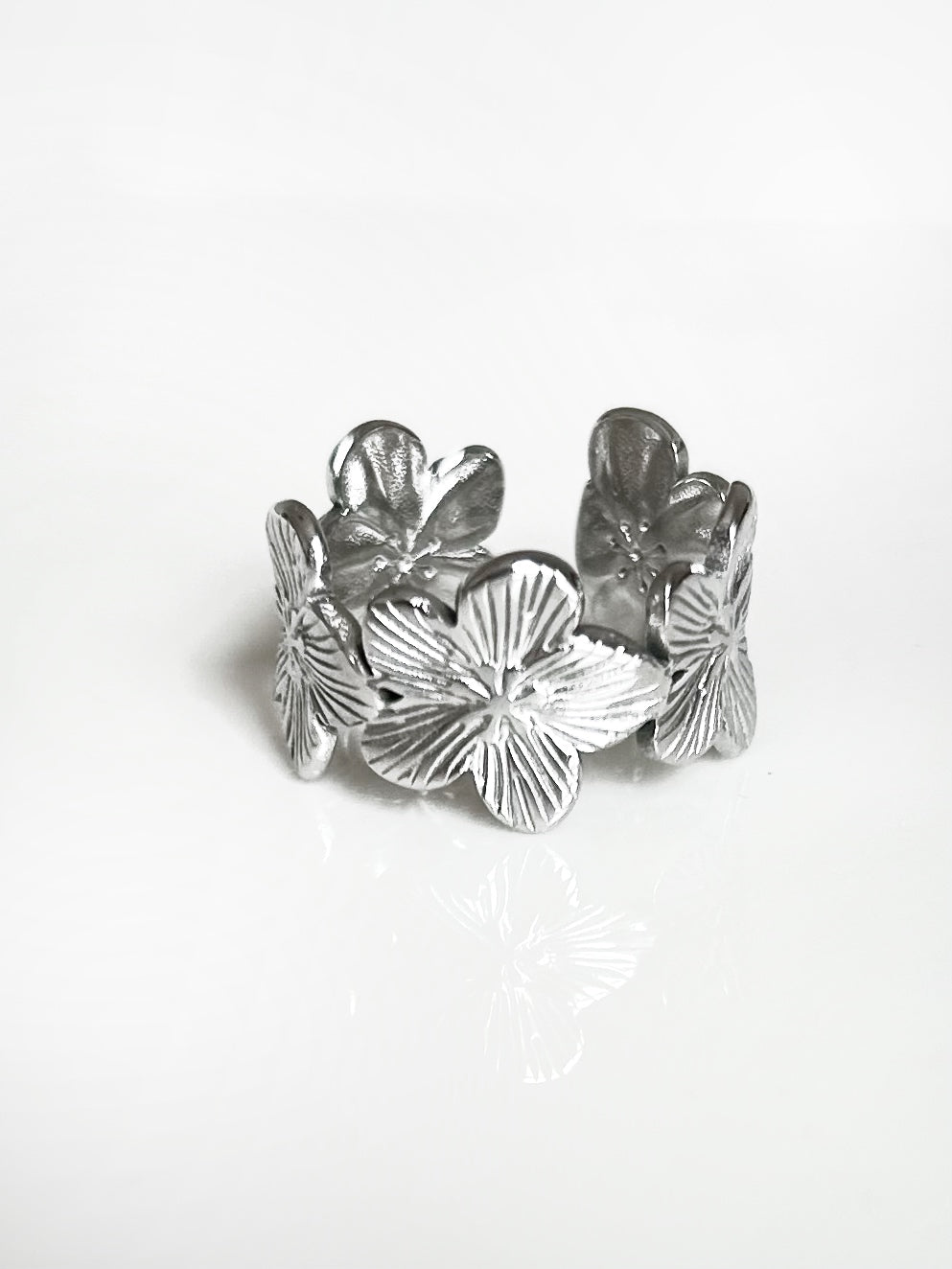 Bague LOUNA argentée