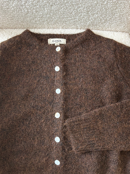 Cardigan ELENA chocolat