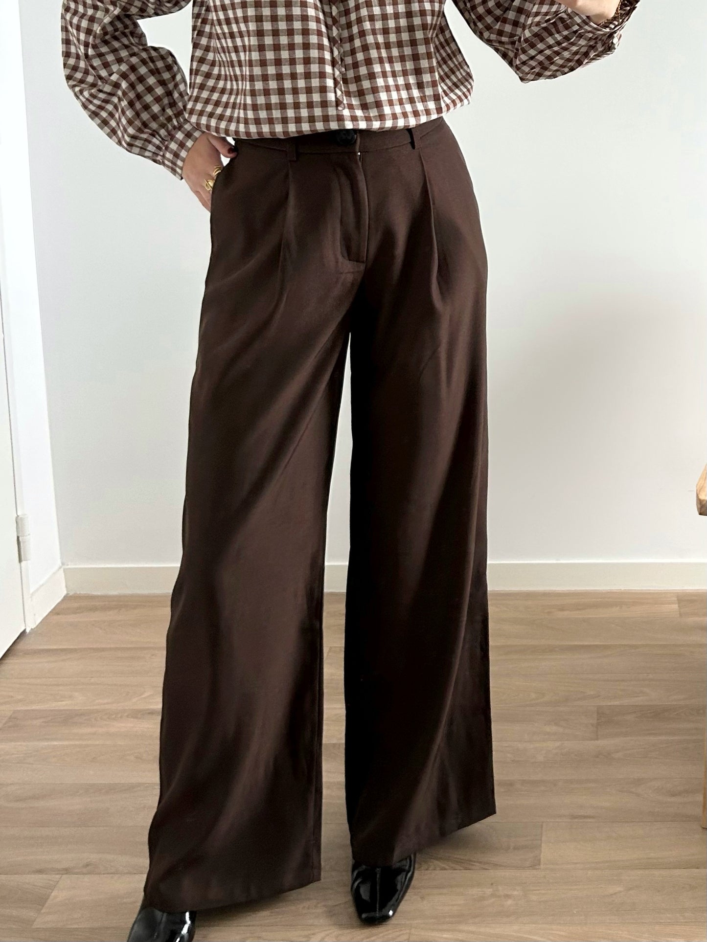 Pantalon ANDRÉA chocolat