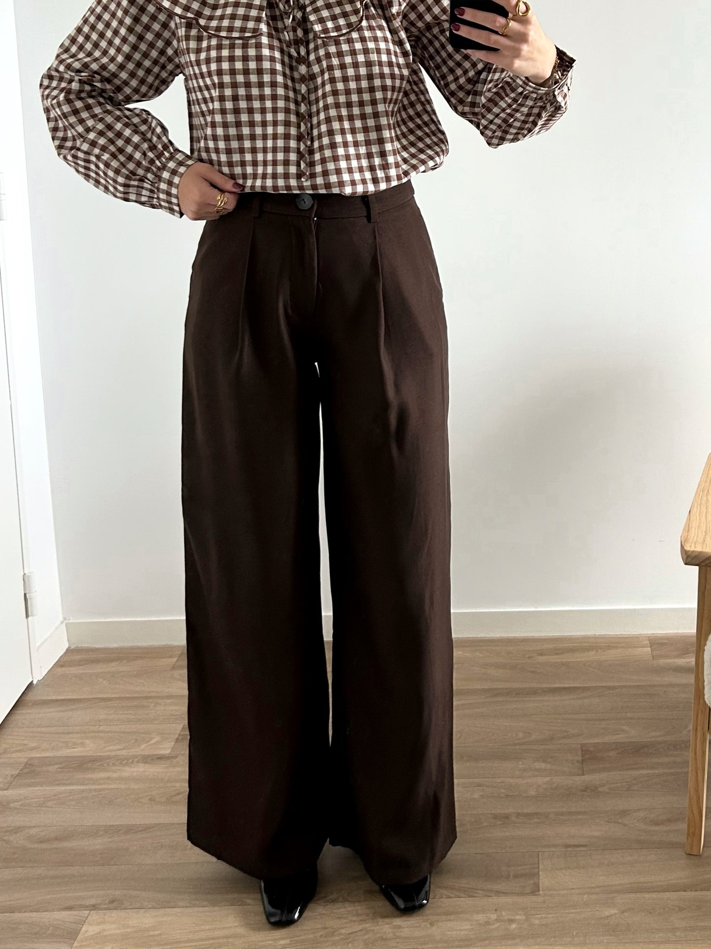 Pantalon ANDRÉA chocolat