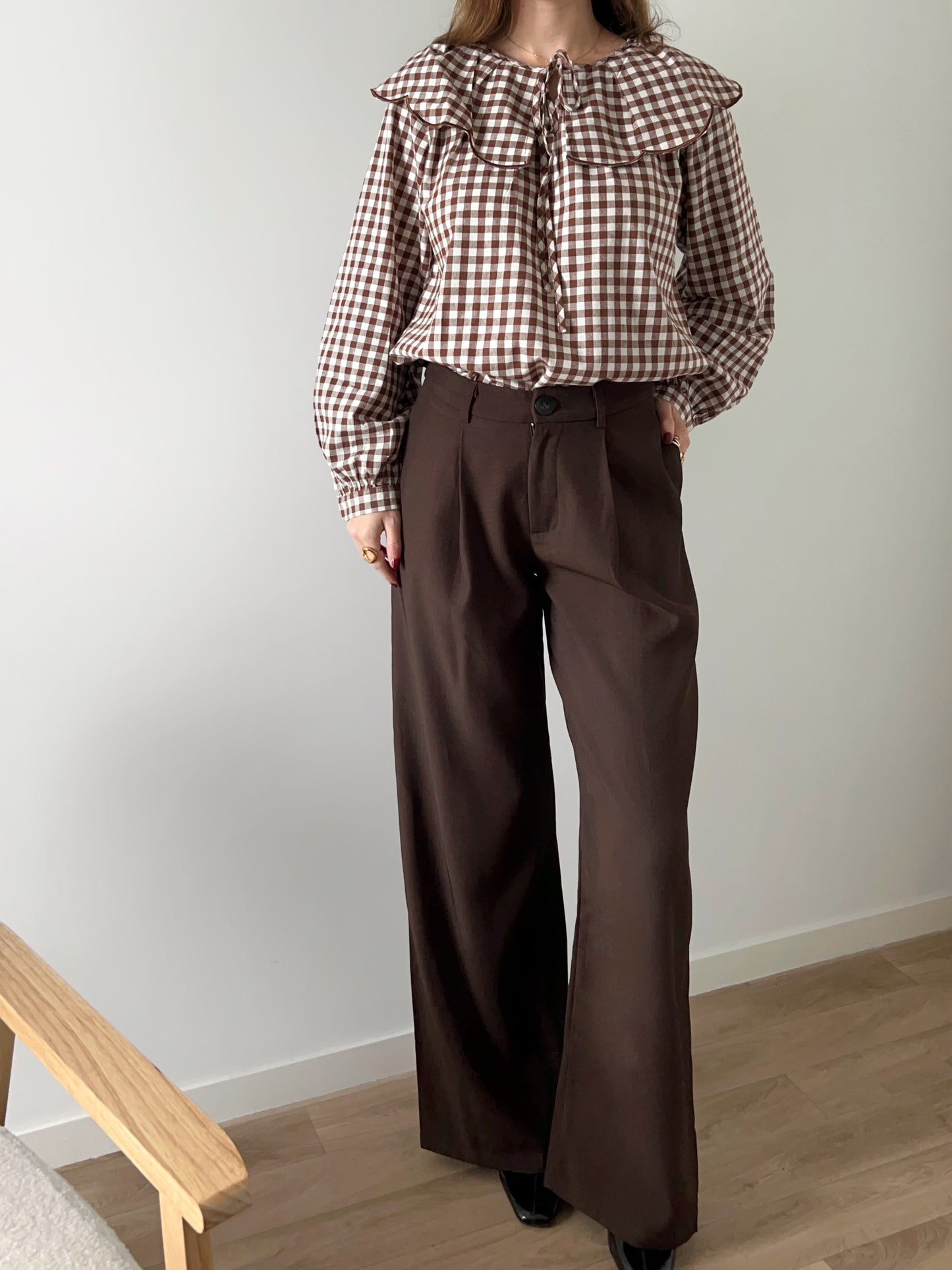 Pantalon ANDRÉA chocolat