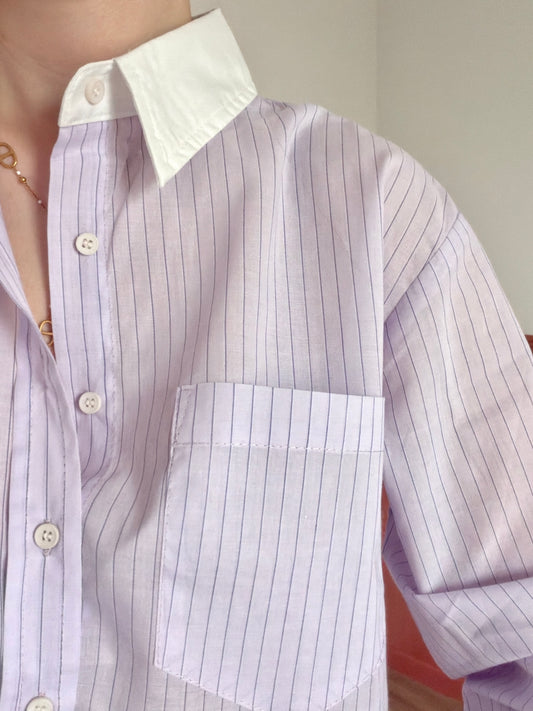 Chemise VALENTINE lilas