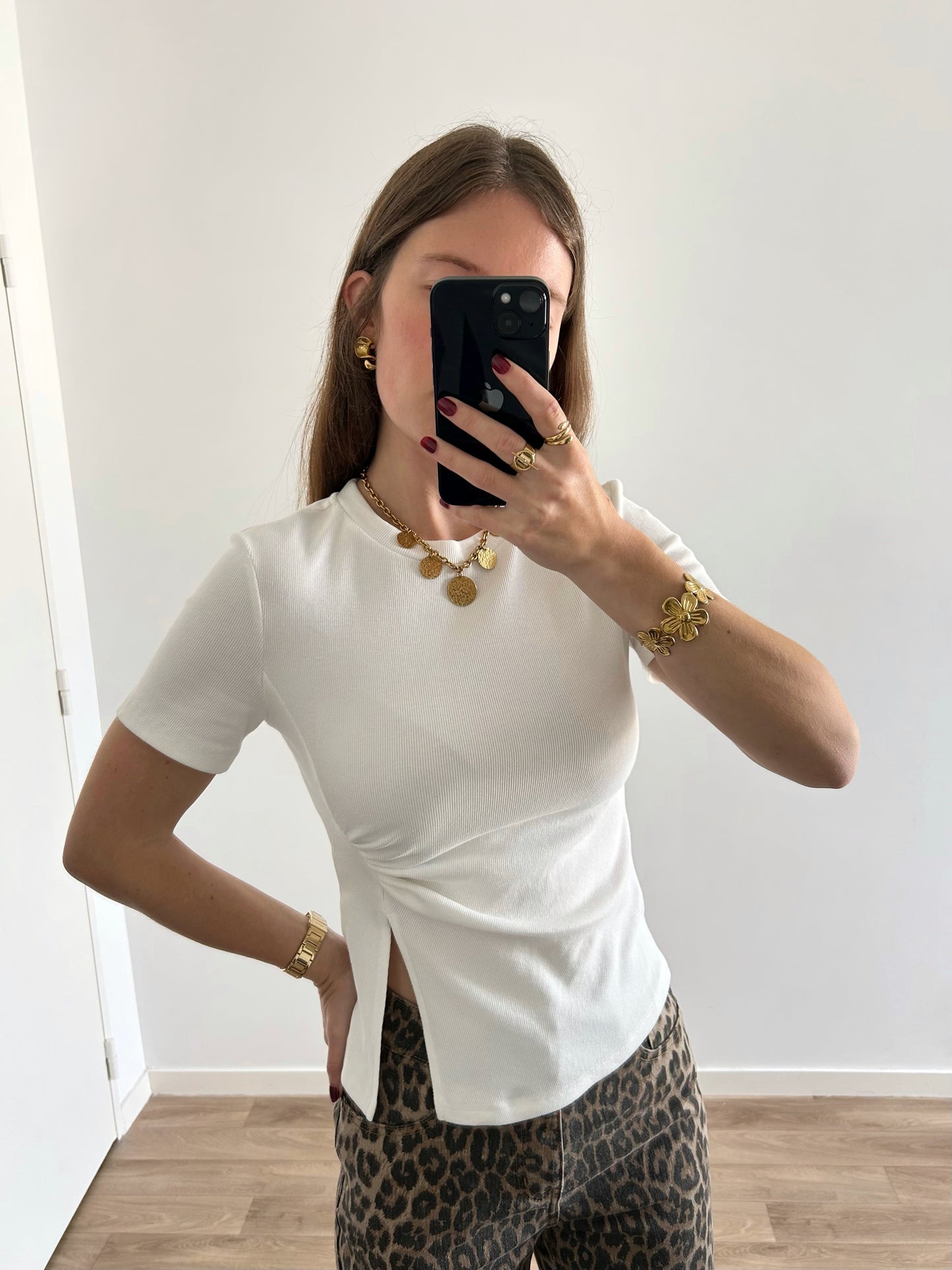 T-shirt LAURA blanc