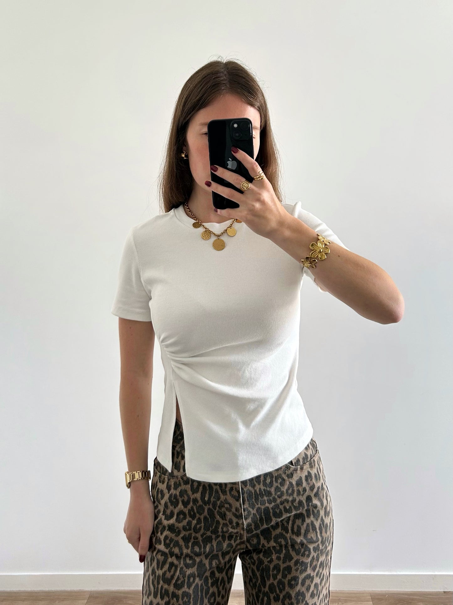 T-shirt LAURA blanc