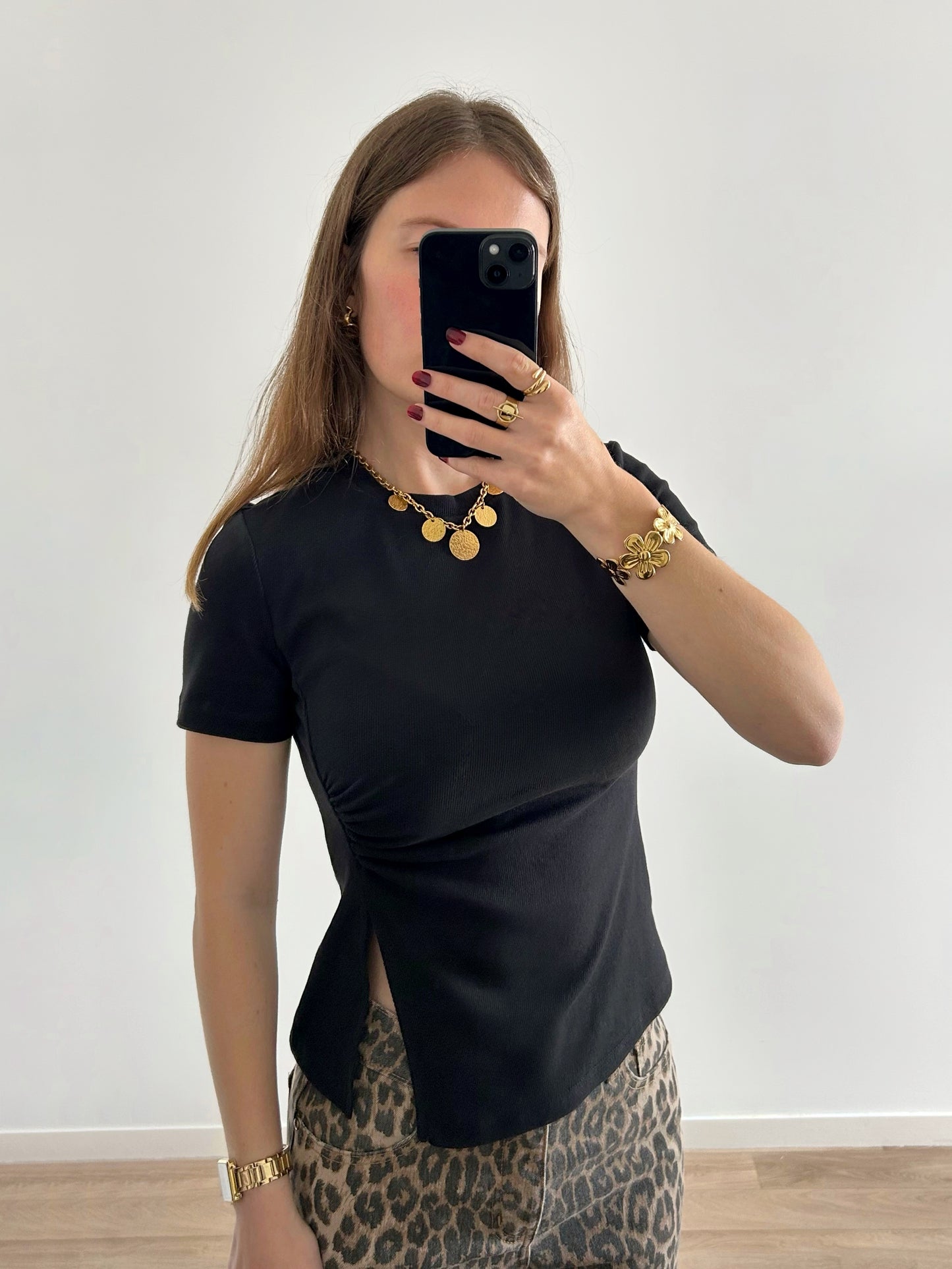 T-shirt LAURA noir