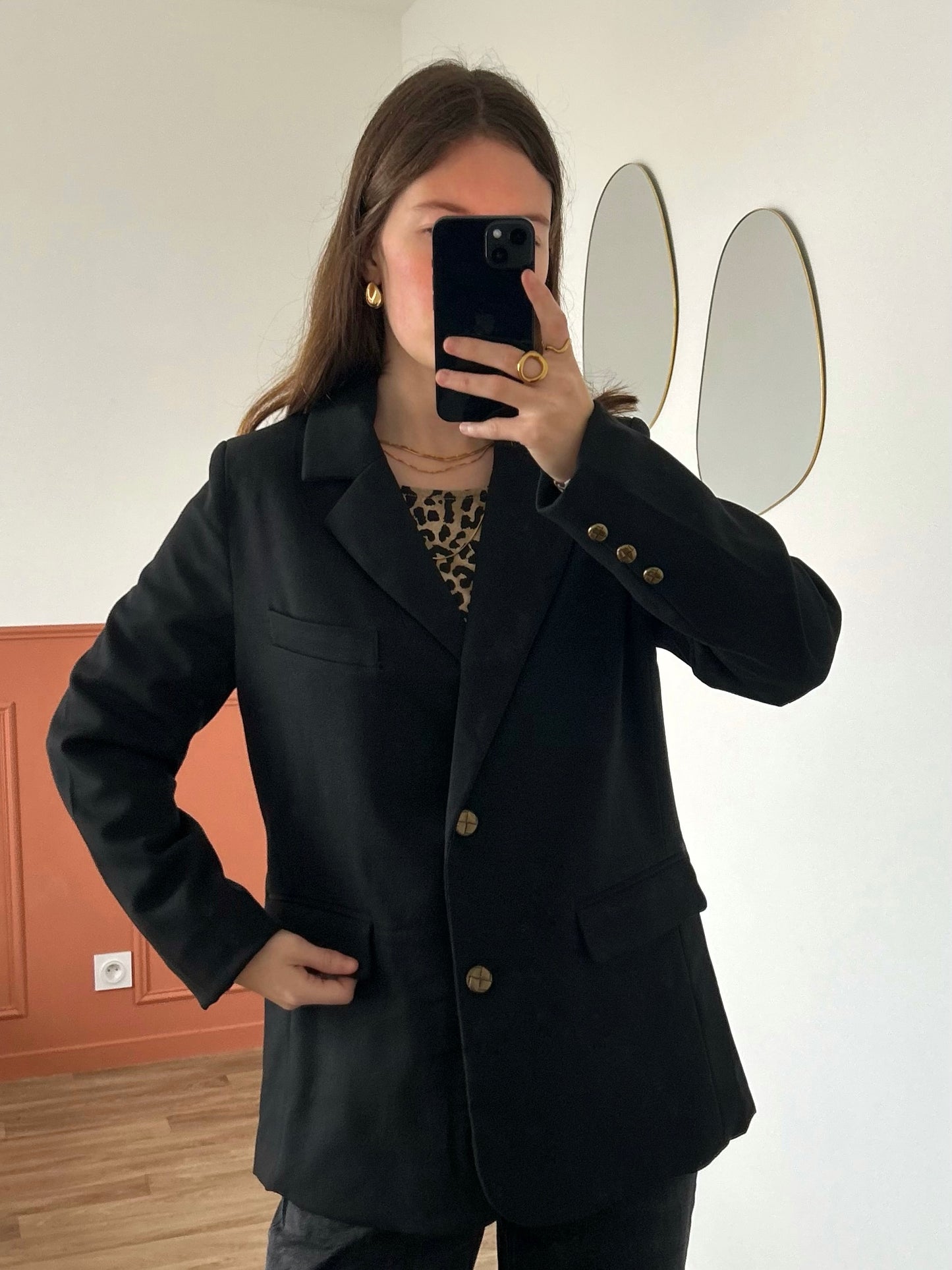 Blazer ZOÉ noir