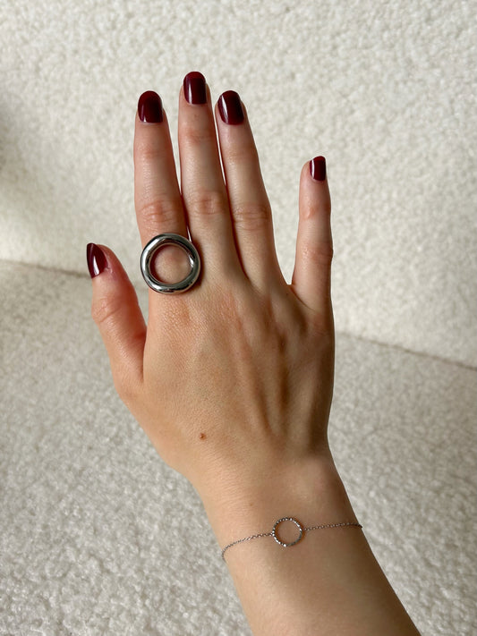 Bague SARAH argentée