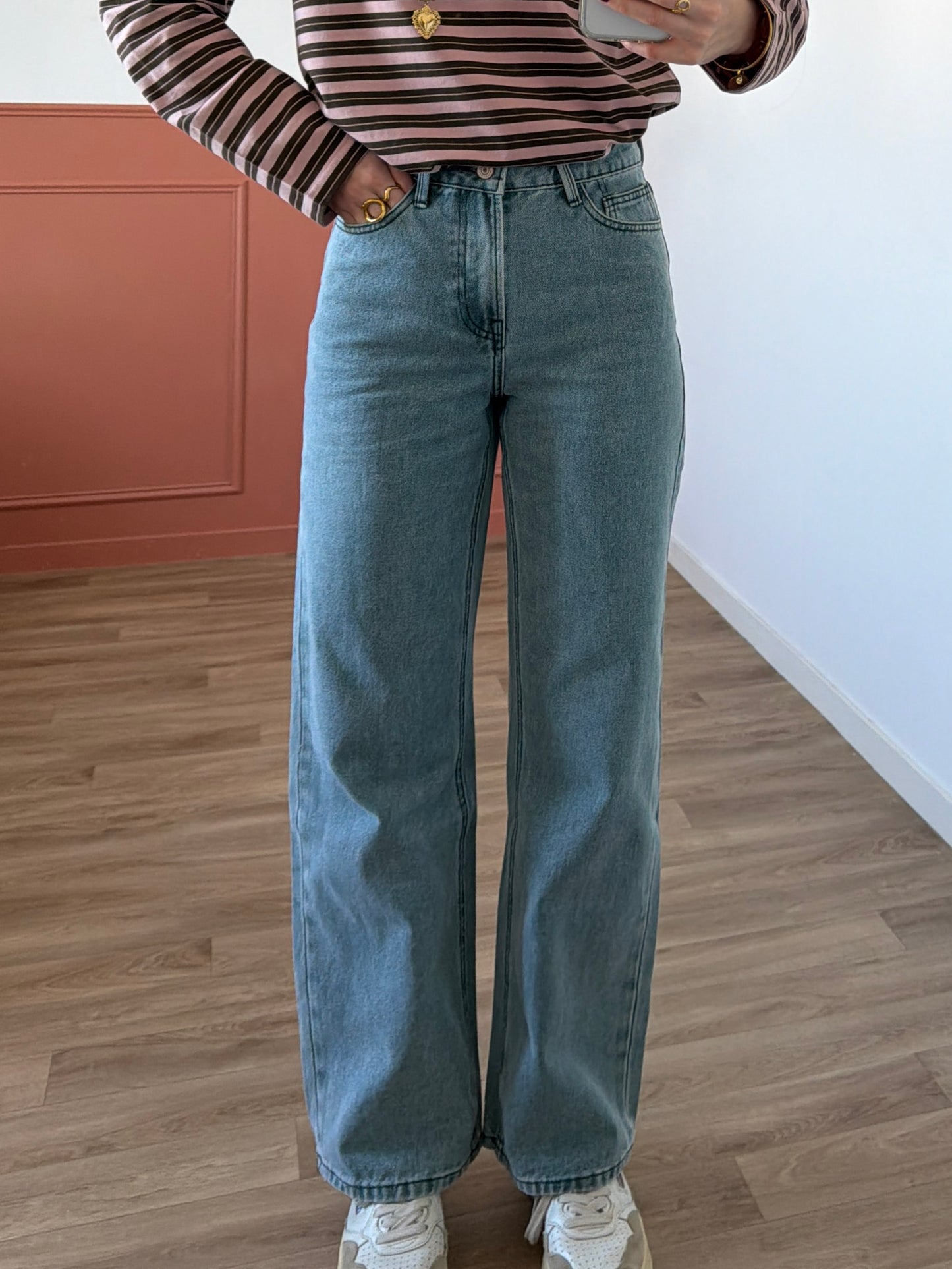 Jean SAM bleu clair