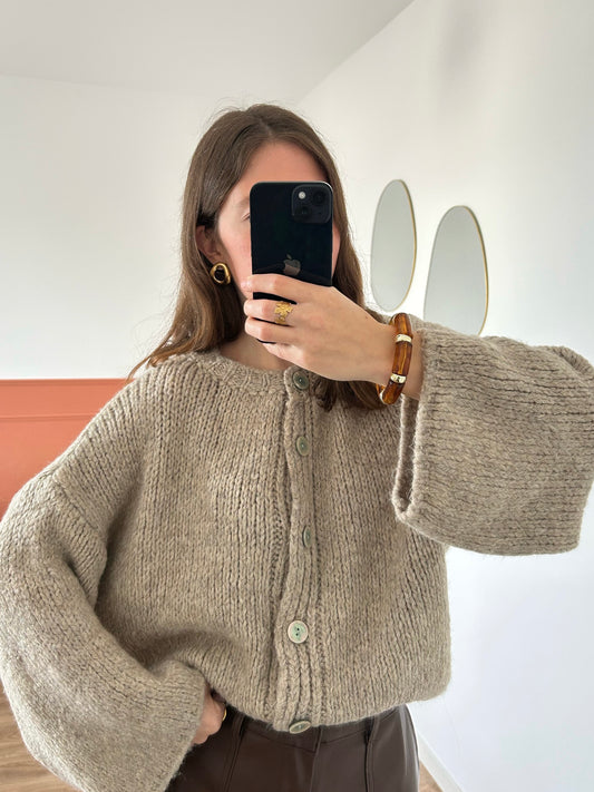 Cardigan EVA beige
