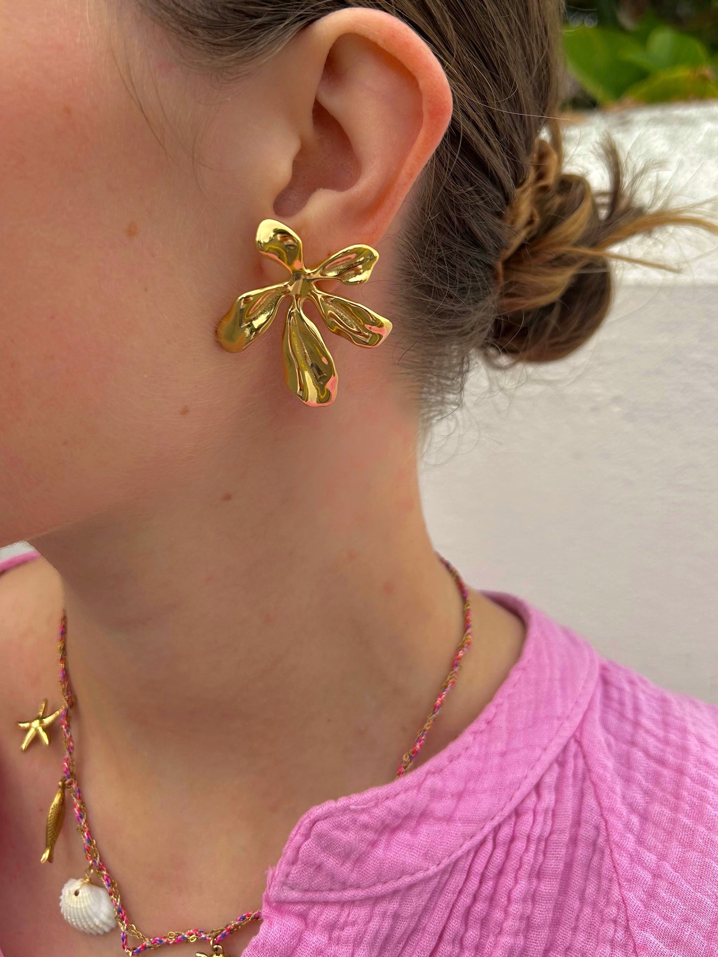 Boucles d'oreilles FLORA