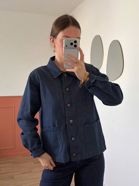 Veste MÉLINE denim brut