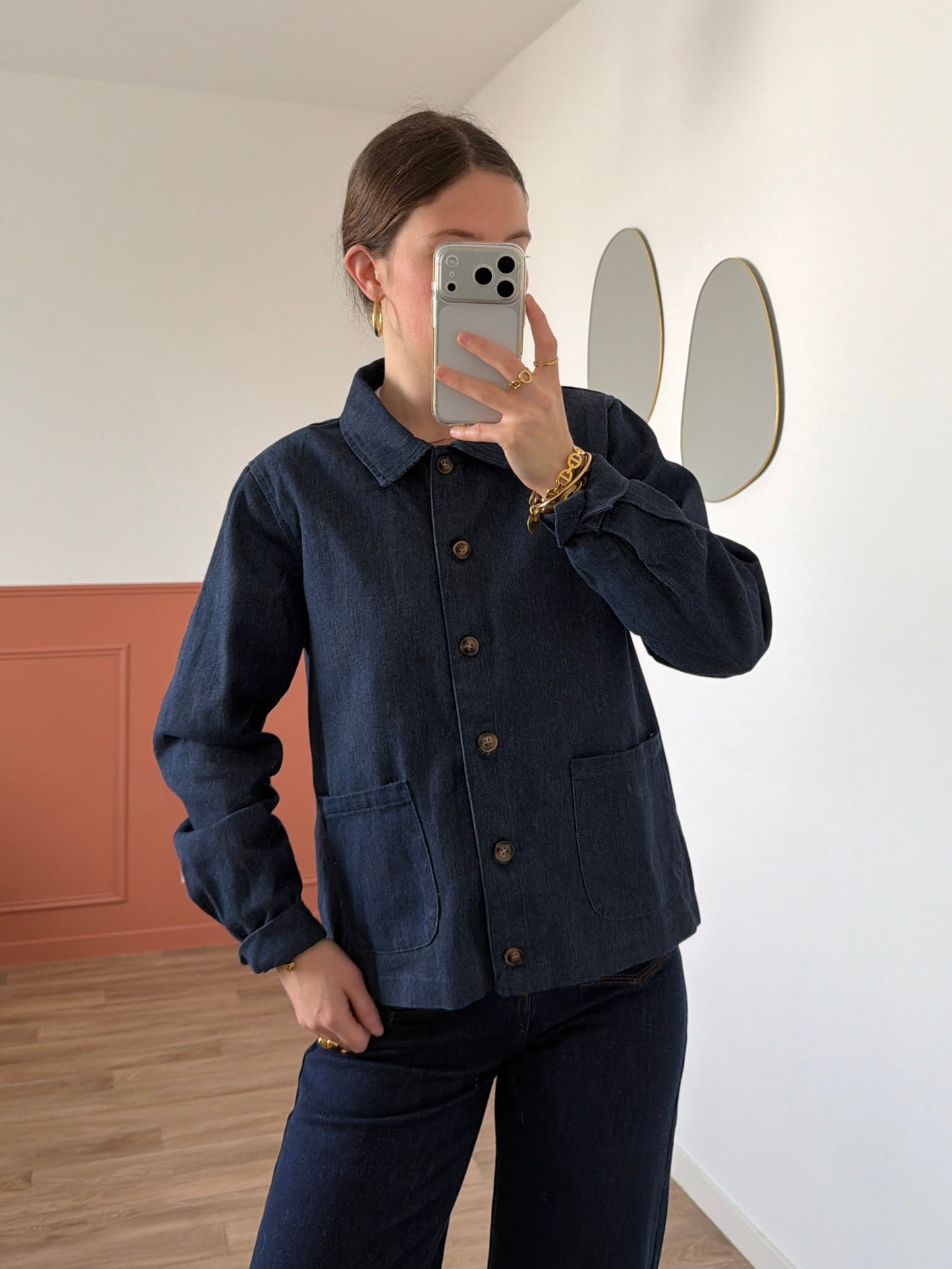 Veste MÉLINE denim brut