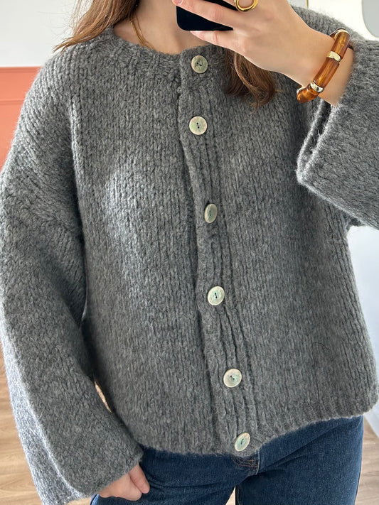 Cardigan EVA gris