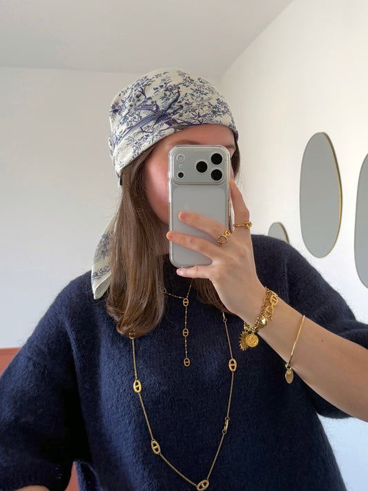 Foulard JULINE bleu