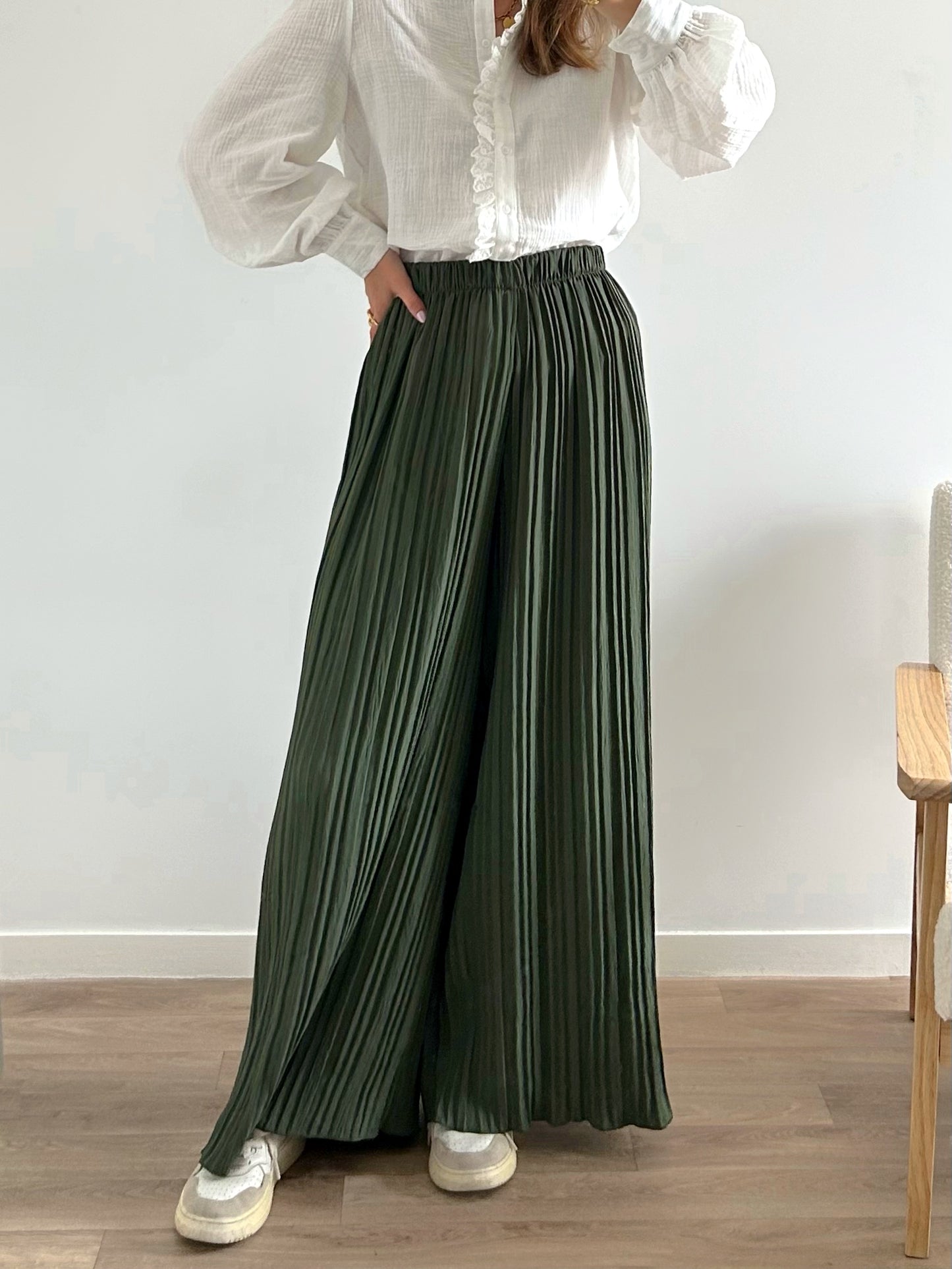 Pantalon LOU kaki