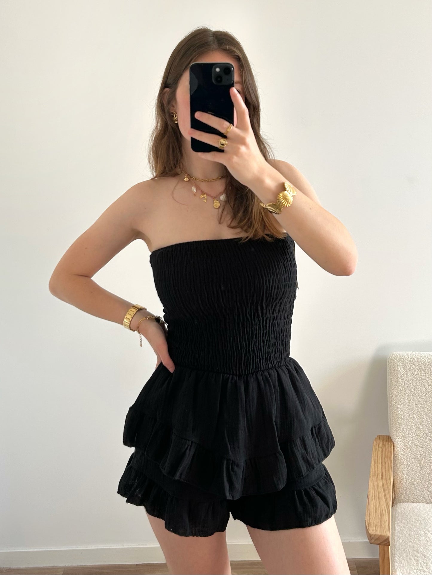 Combishort LAURIE noir