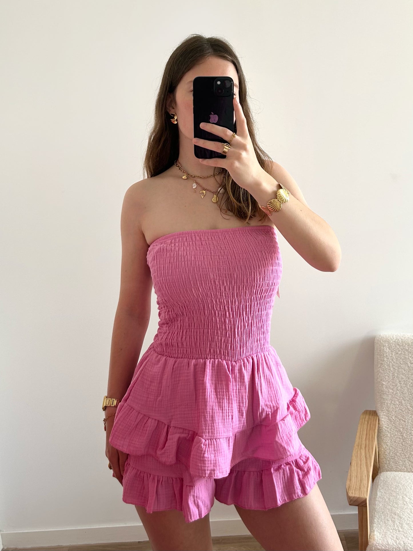 Combishort LAURIE rose