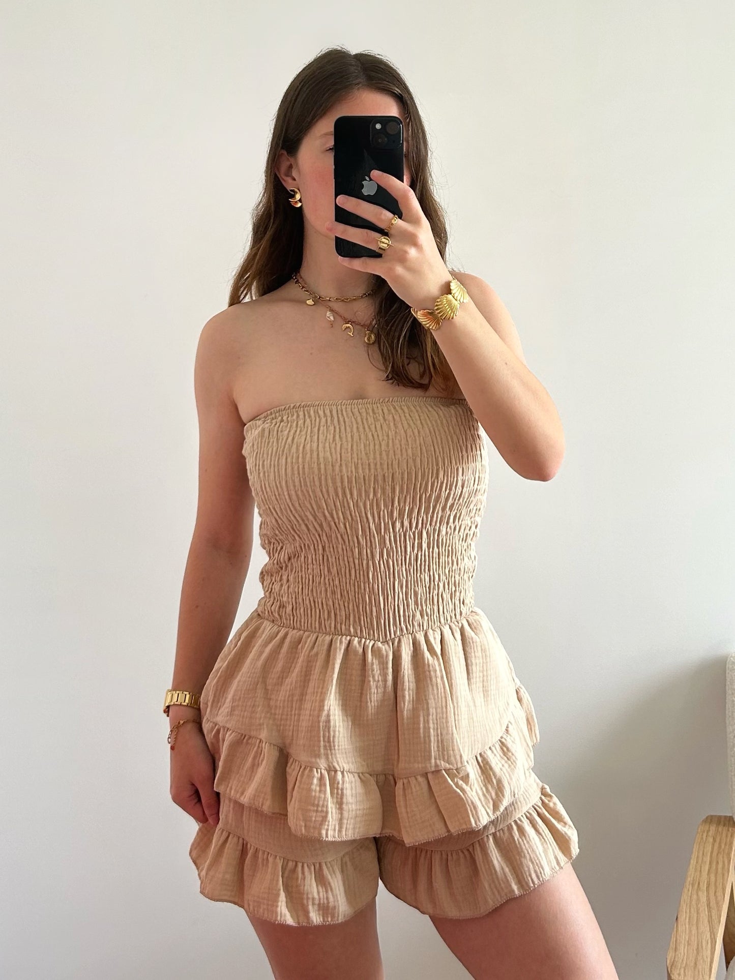 Combishort LAURIE beige