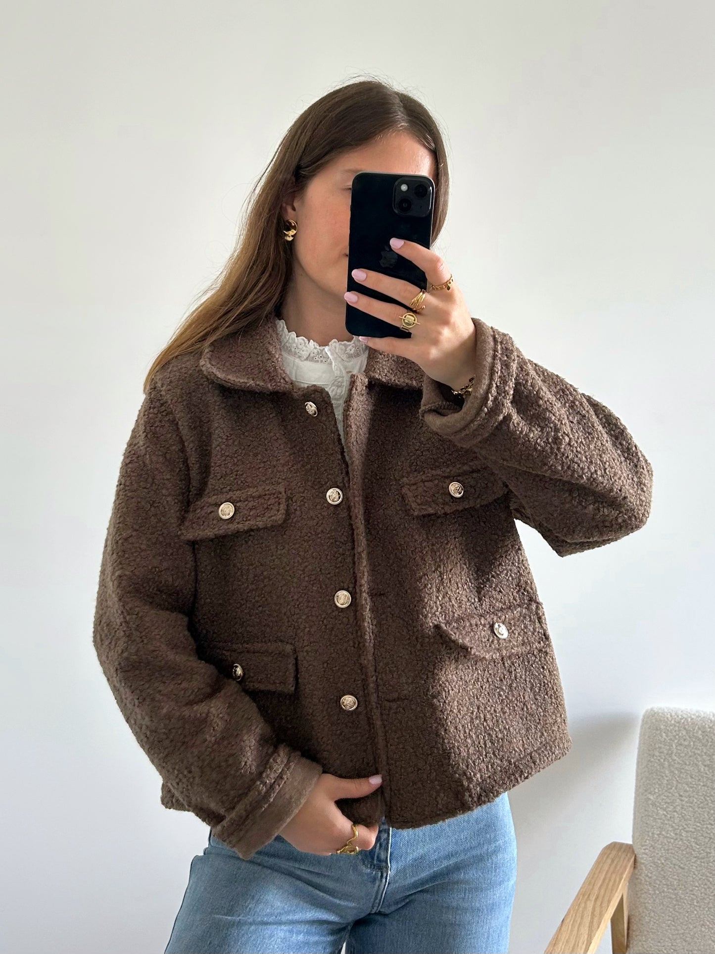 Veste SASHA chocolat