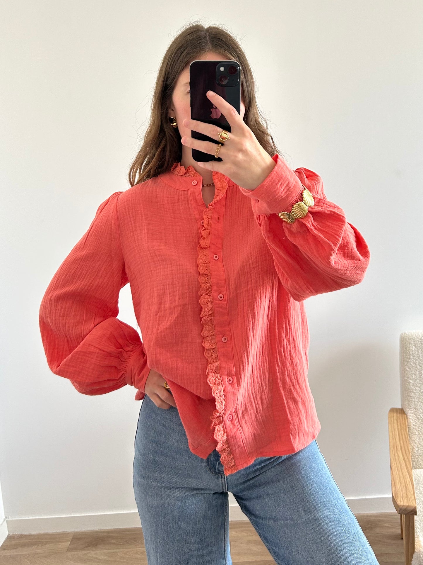 Blouse VENCA corail