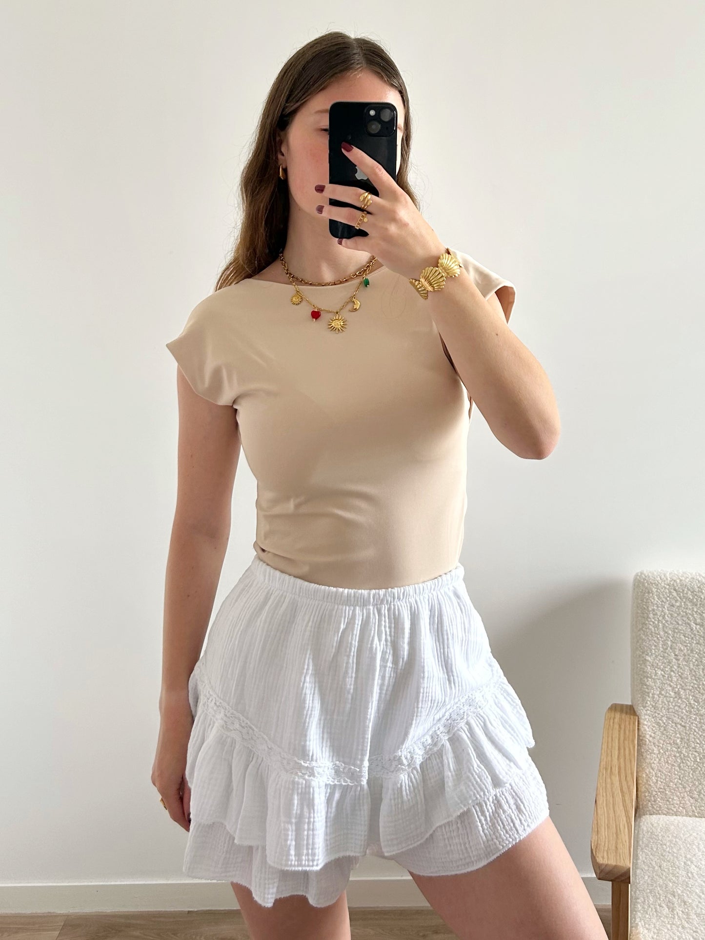 Top ROMANE beige