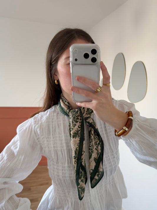 Foulard LÉA vert