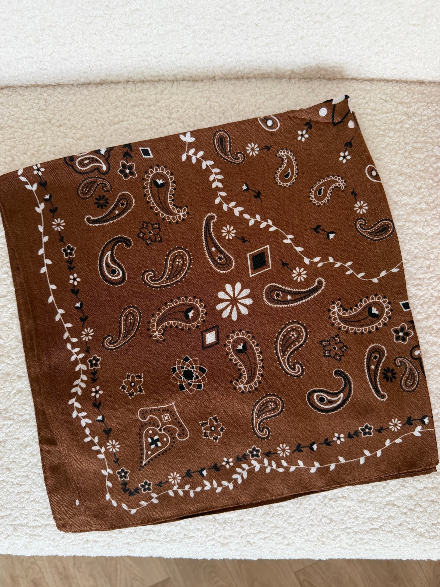 Foulard ELSA marron