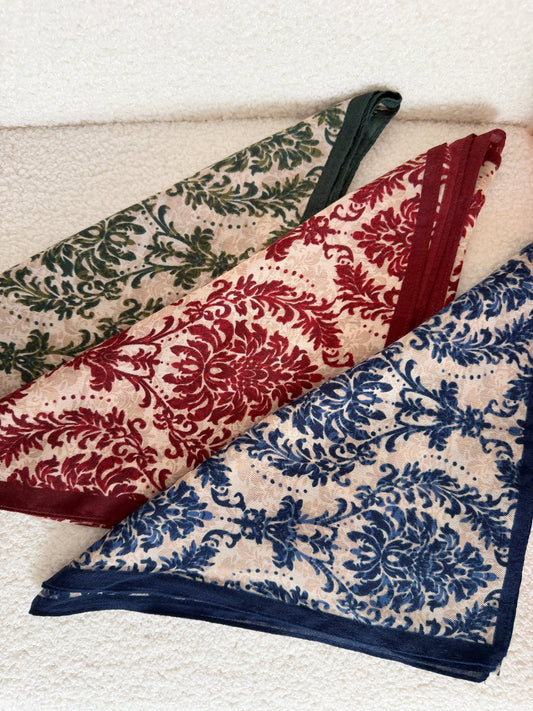 Foulard LÉA rouge