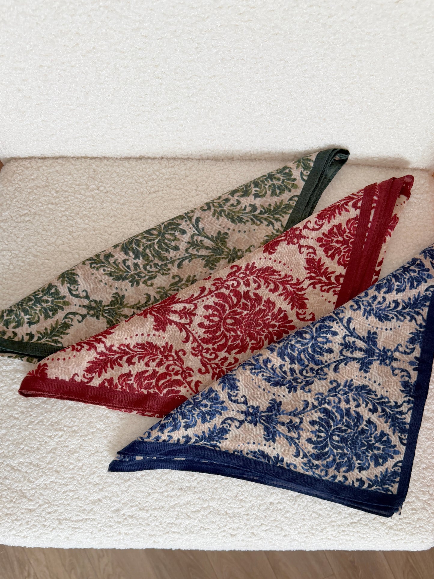 Foulard LÉA rouge
