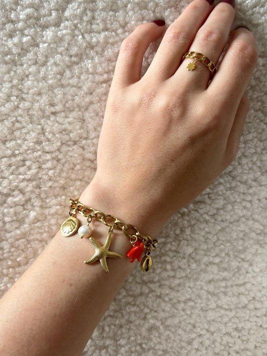 Bracelet breloques MER