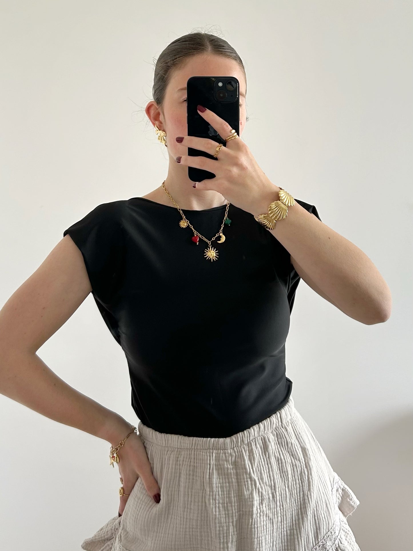 Top ROMANE noir
