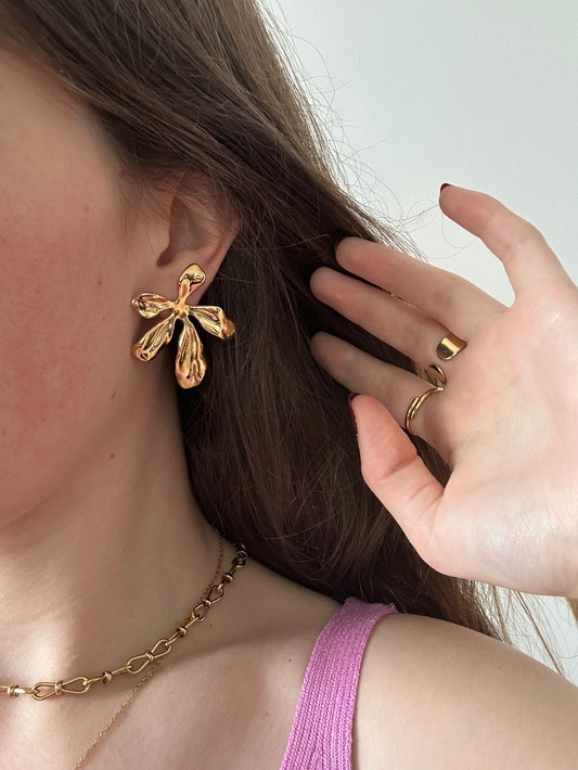 Boucles d'oreilles FLORA