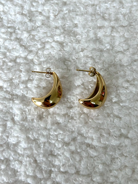 Boucles d'oreilles GOUTTES dorées