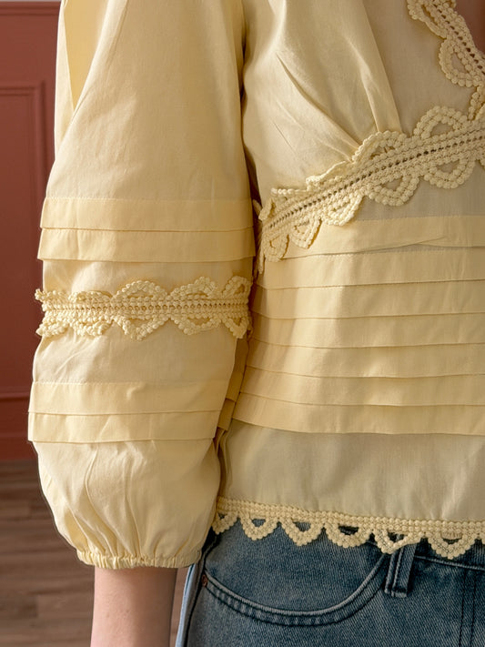 Blouse MILIE jaune
