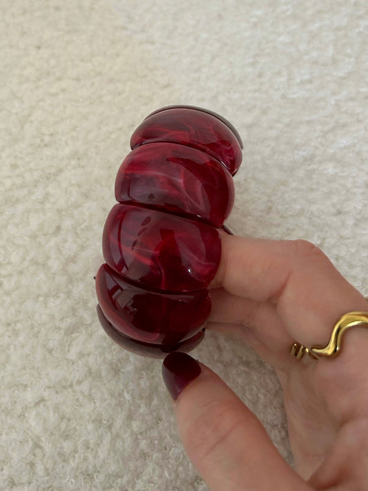 Bracelet MONICA bordeaux