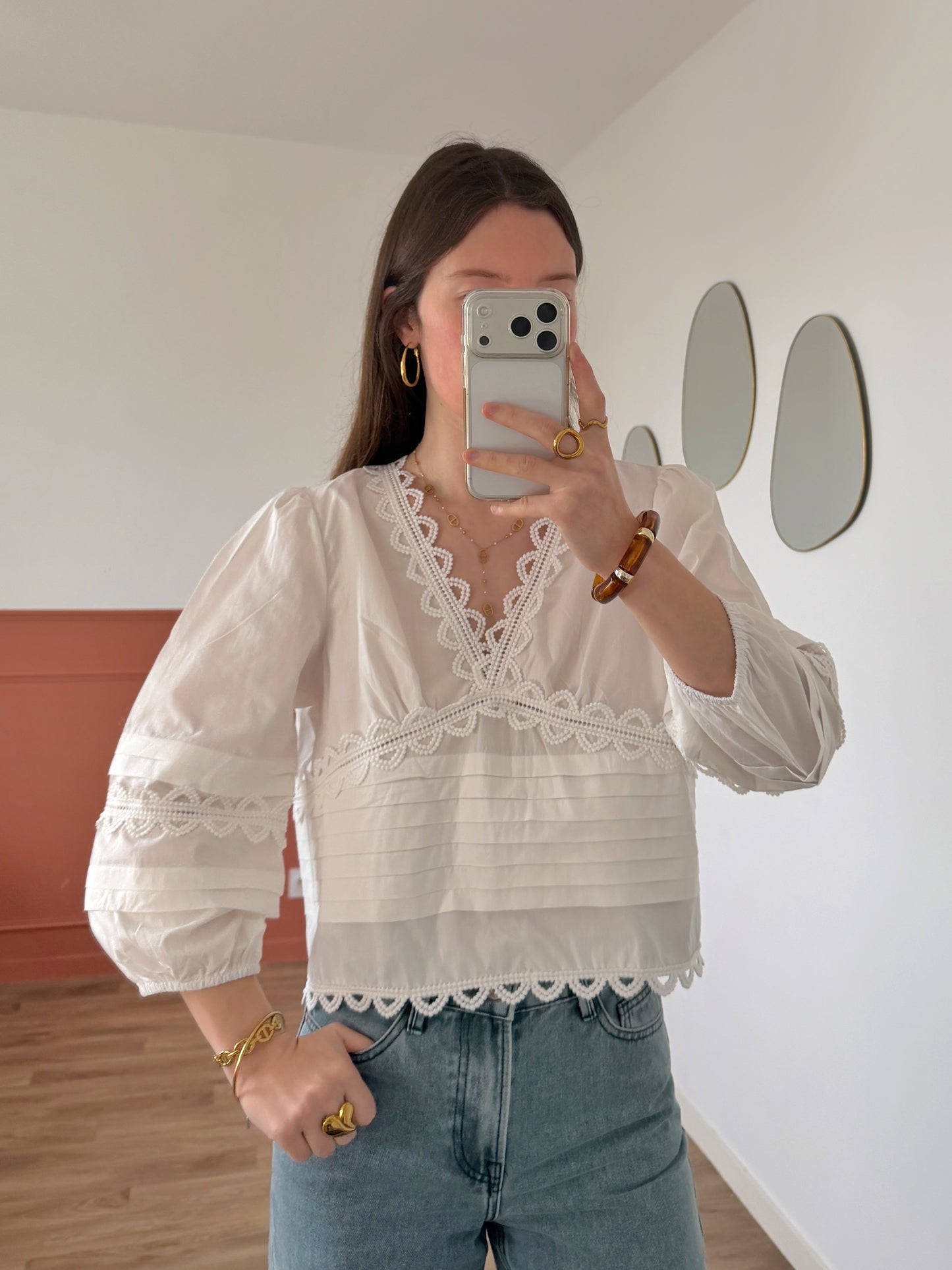 Blouse MILIE blanche