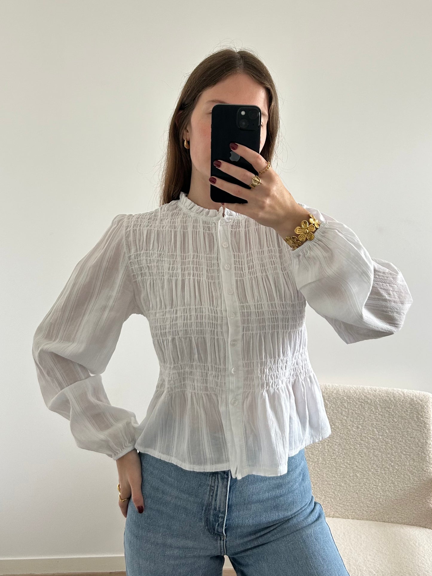 Blouse EMMA blanche